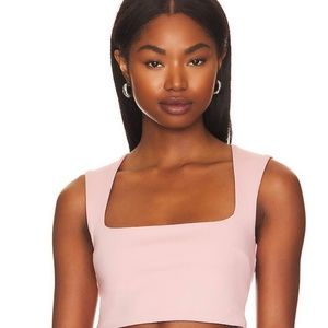 Pink Guizio stretch knit top - New with tags